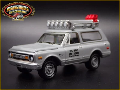 1969 Chevy Chevrolet Blazer Vietnam Eod Respuesta US Navy 1:64 de Metal Modelo - Imagen 1 de 4