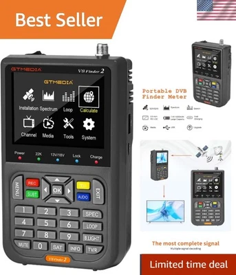 Handheld Satellite Finder Receiver with Backpack - Image 1 of 4