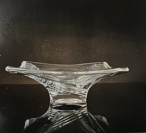 Französische quadratische Kristallschale Daum? - Bild 1 von 7