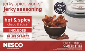 Jerky Spice Works 9 Pack Hot Spicy Flavor Beef Jerky Seasoning HJ-18 - Picture 1 of 4