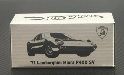 Mattel Hot Wheels Red Line Club '71 Lamborghini Miura P400 SV, HWF11-BH11 - Image 1 of 4