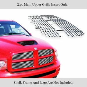 Fits 2002-2005 03 04 Dodge Ram Main Upper Billet Grille Grill Insert - Picture 1 of 7