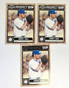Gerrit Cole 2011 Panini Contenders 3 LOT Free Shipping - Picture 1 of 3