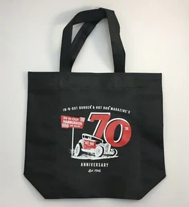 IN-N-OUT Burger Hot Rod Magazine 70th Anniversary Reusable Shopping Tote Bag - Picture 1 of 5