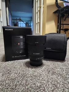 Sony FE 35mm 1.4 GM Full-Frame G Master Lens - MINT CONDITION - Picture 1 of 6