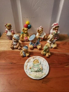 NICE LOT OF 10 CHERISHED TEDDIES FIGURINES - MINT NO BOX - Picture 1 of 4