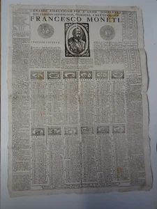 Lunario Fiorentino 1782 astrologo filosofo matematico Francesco monetti Firenze - Foto 1 di 7