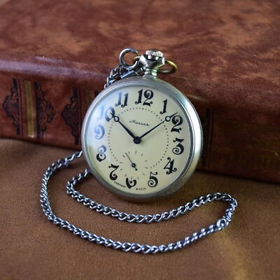Vintage Stopwatch Soviet Mechanical Pocket Watch One Button Serviced - Image 1 of 4