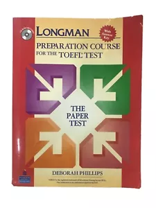 Longman Preparation Course for TOEFL Test by Deborah Phillips W/CD English Book - Picture 1 of 11
