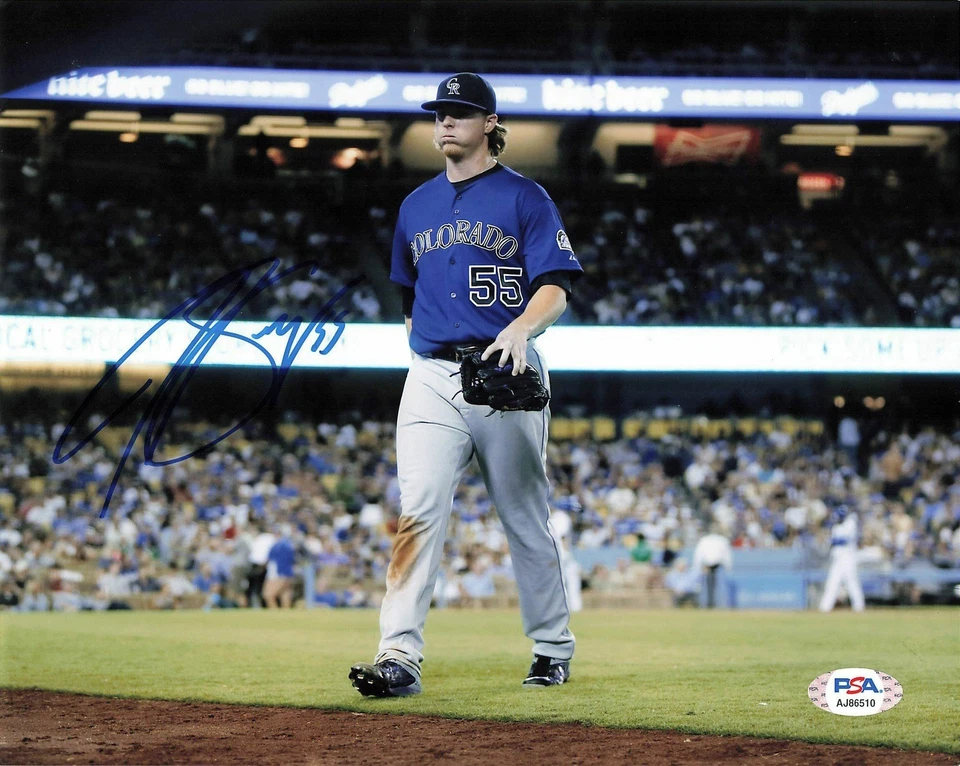 Foto firmada por Jon Gray 8x10 PSA/DNA Colorado Rockies autografiada Foto 1 de 1