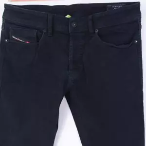 Herrens Diesel SLEENKER Slim Skinny Elasthan Schwarz Jeans W30 L30 - Bild 1 von 9