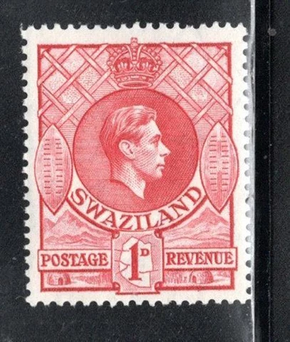 BRITISH SWAZILAND STAMP MINT HINGED LOT 1595AY Cover