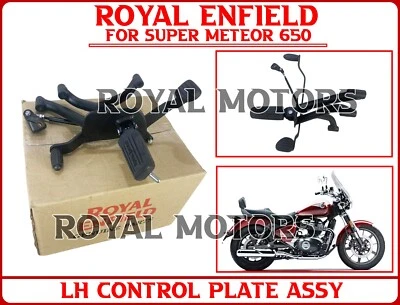Royal Enfield "ASUNTO DE PLACA DE CONTROL LH" para Super Meteor 650 - Envío Express Foto 1 de 4
