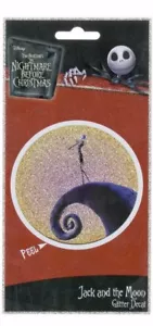THE NIGHTMARE BEFORE CHRISTMAS SPIRALHÜGEL GLITZER DEKA - Bild 1 von 1