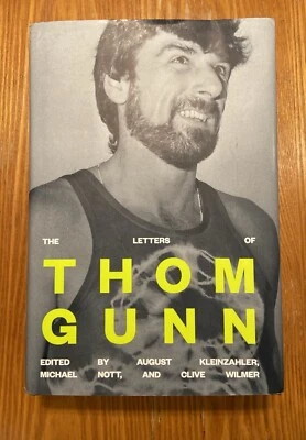 Letters of Thom Gunn August Kleinzahler Ed. HC 2022 Poetry Gay Interest — 第 1/2 张图片