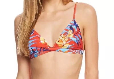 RIP CURL Damen Rot Tropicana D Tasse Feste Schwimmen Top # GSIJS7 XL Nwt - Bild 1 von 2
