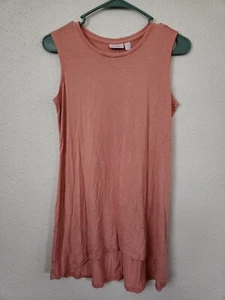 Logo Layers Sleeveless Striped Tank Top Womens XS Rayon - Picture 1 of 6