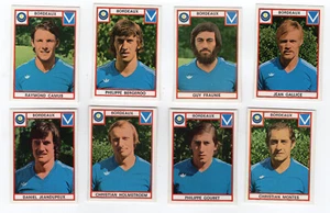 PANINI FOOTBALL 76 Bordeaux 8 joueurs /RU145 - Imagen 1 de 2