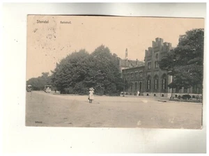 AK Bahnhof Stendal 1913 (20) - Bild 1 von 2