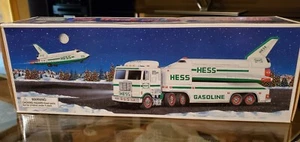 HESS Toy Truck & Space Shuttle with Satellite NEW, only opened here for pic. - Picture 1 of 6