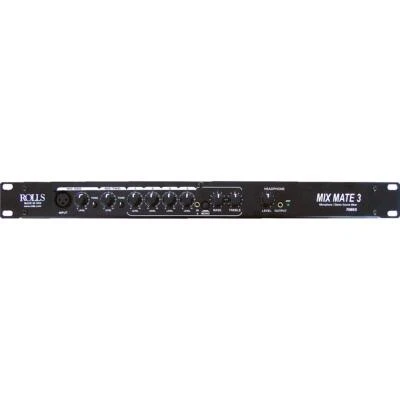Rolls RM69 MixMate 3 Mic/Source Mixer , Black - Image 1 of 2