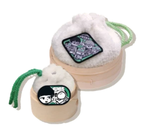 Lindo Monedero Mob Psycho 100 Hecho a Mano Tejido Bollo Reigen Arataka Creatividad Regalo Juguetes - Imagen 1 de 5