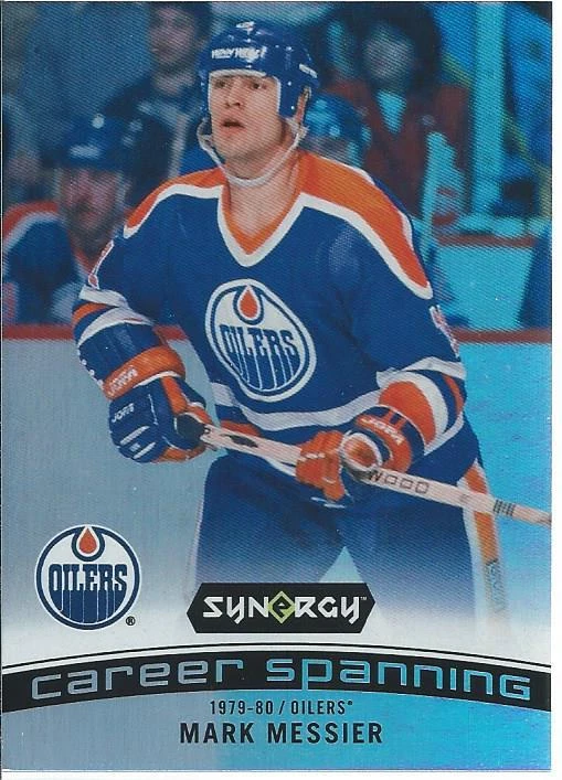 2017-18 Upper Deck Synergy MARK MESSIER Career Spanning #CS-6 Oilers / Rangers - Image 1 of 2