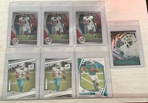 2021 Panini Tua Tagovailoa 7 Card Lot Prestige Prizm DP Illusions Miami Dolphins - Picture 1 of 10