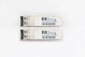 2x HP FC SFP+ 8Gb/s SW 850 nm Transceivers Module / HPE 468507-001, AJ716A - Afbeelding 1 van 1