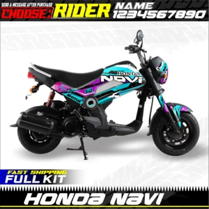 compatible Honda NAVI (2016 to 2024) kit Graphics Decals Stickers HN-r2m - Foto 1 di 3