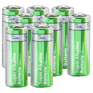tka Batterien Typ A23: 8 Alkaline Batterien A23/12 V High Voltage - Bild 1 von 2