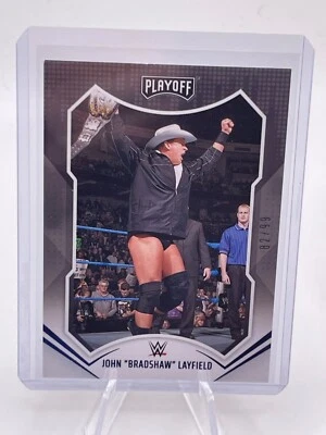 2022 WWE - Chronicles - Blue /99 - #166 John "Bradshaw" Layfield - Image 1 of 2