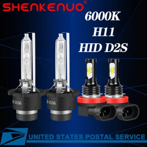For Acura TL 2007-2008 Front HID Headlight High Low Beam Fog Light Bulb set of 4 - Bild 1 von 11