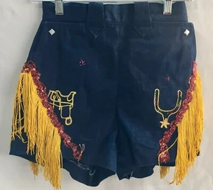 Vtg 1950’s  LEVI Western Wear Short Horn Sanforized Pearl Snap Womens Rodeo Pant - Picture 1 of 22