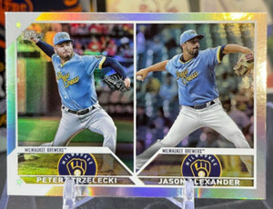 Peter Strzelecki Jason Alexander  #US287  2023 Topps Update Rainbow Foil RC