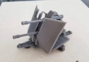 28mm/ 1:56th WW2 Resin German 37mm Flak Zwilling 43 - Bild 1 von 1