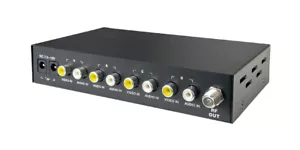 Professional 4-Channel RF VHF UHF CATV Modulator With 4 RCA Video Inputs - Picture 1 of 8