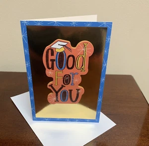 Congratulations Graduate Graduation Diploma So Proud Hallmark Greeting Card - Picture 1 of 3