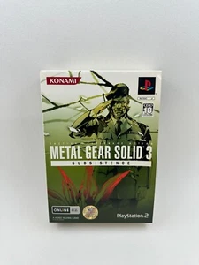 Metal Gear Solid 3 Subsistence Limited Edition Jap completo - Foto 1 di 16