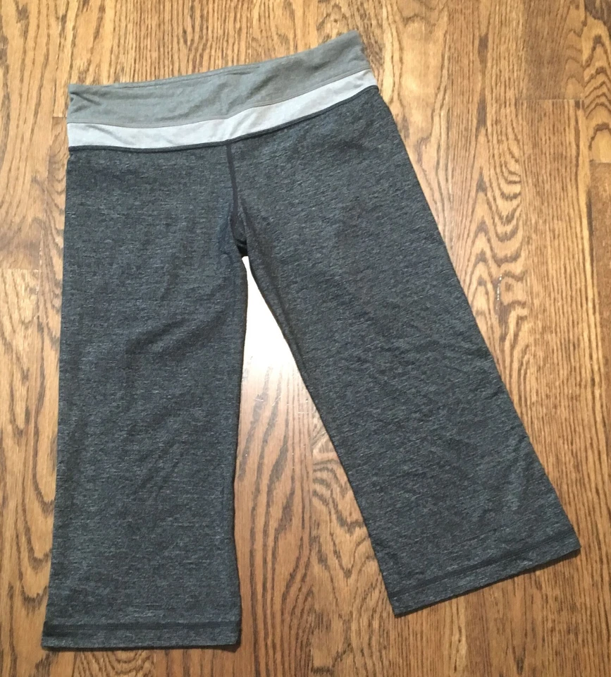 Lululemon Groove Crop Pants Gray Size 8 Align Yoga Workout - Image 1 of 4