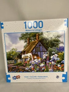 Sure Lox 1000-teiliges Puzzle Herrenhäuser & Cottages - April Cottage. 27x19 Zoll Neu - Bild 1 von 7