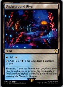 Underground River (Surge Foil) R Commander: FINAL FANTASY 439 NM - Picture 1 of 2