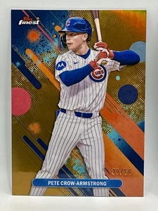PETE CROW-ARMSTRONG 2025 TOPPS MIGLIOR RIFRATTORE ORO COMUNE /50 Q3967 - Foto 1 di 2