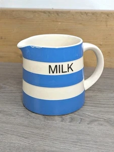 T.G. Grüne Original Cornishware MILCH Kanne ~ Vintage Cornish Blue ~ Top - Bild 1 von 8