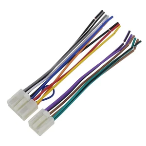 Audio Interface Cables Car Stereo CD Player Wiring Harness Radio Wire 150mm ABS - Picture 1 of 12