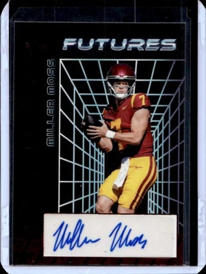 2024 Leaf Futures Multi-Sport Miller Moss Auto Red #/149 - Image 1 of 2