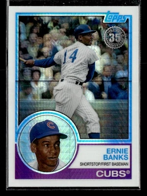 2018 Topps Update #126 Ernie Banks Silver Pack - Imagem 1 de 2