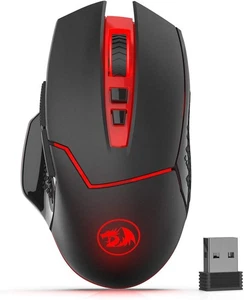 Redragon M690-1 Wireless Gaming Mouse with DPI Shifting 2 Side Buttons 2400 DPI - Picture 1 of 9