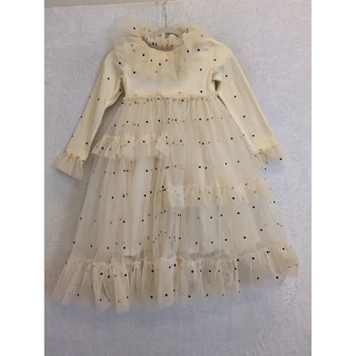 Vestido PEPPER Niñas Marfil Lunares Tul Capas Ocasión Especial 6/8 Foto 1 de 4