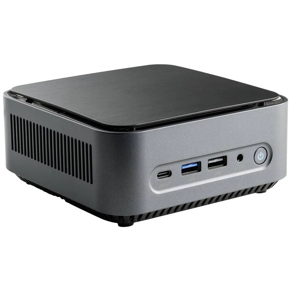 CSL Computer Mini PC Narrow Box Premium Intel® N N200 3.7 GHz 8 GB RAM 500 GB - Bild 1 von 2